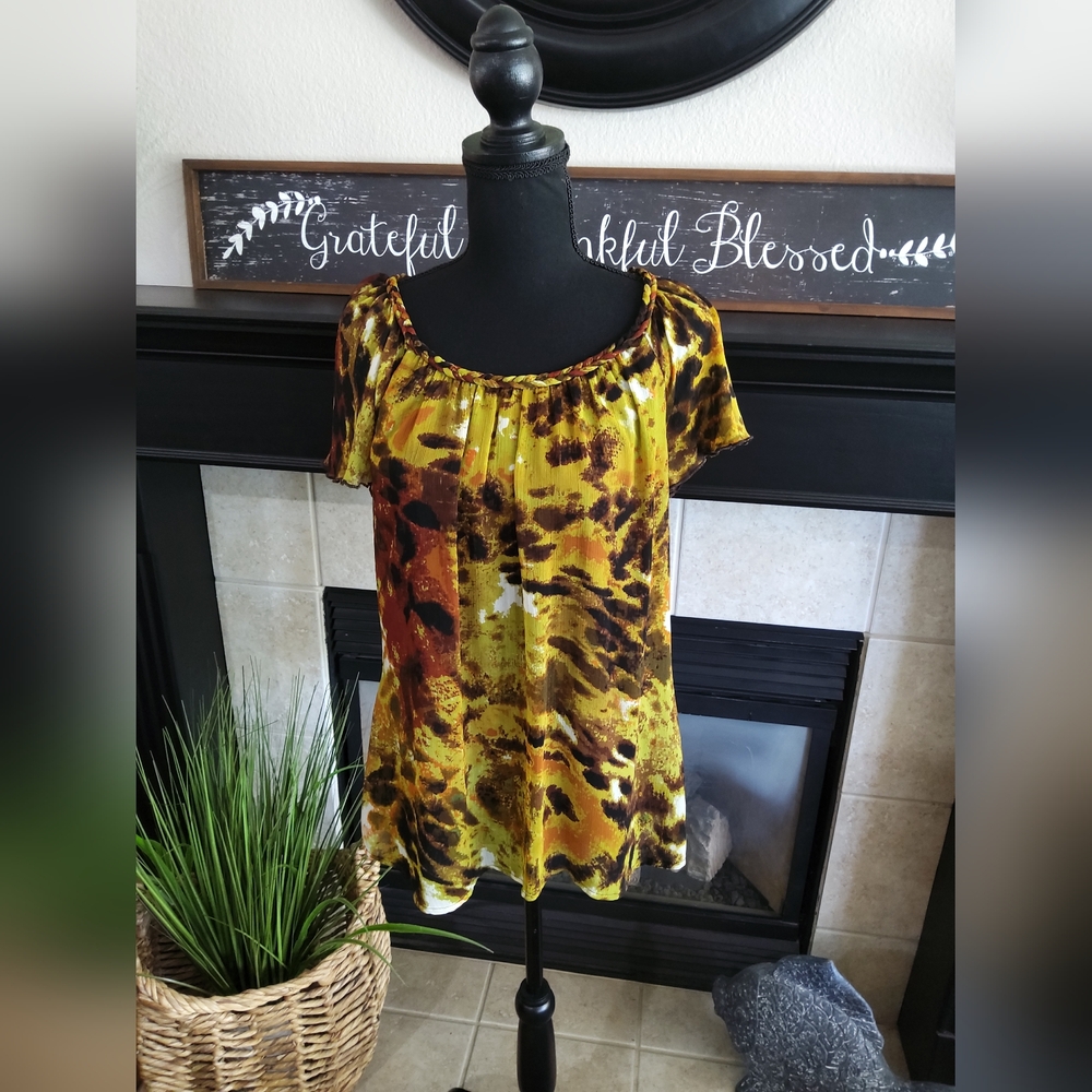 Sara Michelle Ladies Short-sleeved Top